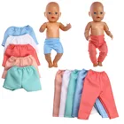 Два разных стиля штаны, подходят детям в возрасте 18 дюймов американская кукла  43 см для ухода за ребенком для мам, гиперреалистичный Пупс, наши поколения девочек плюшевого мишки, игрушка, подарок на Рождество