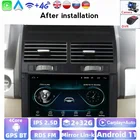 Мультимедийное радио, GPS, IPS 2.5D, 4 ядра, 2 Гб, 32 ГБ, 2 Din Автомобильный dvd-плеер на основе Android, для VWVolkswagenTouaregTransporter T5 2004-2011