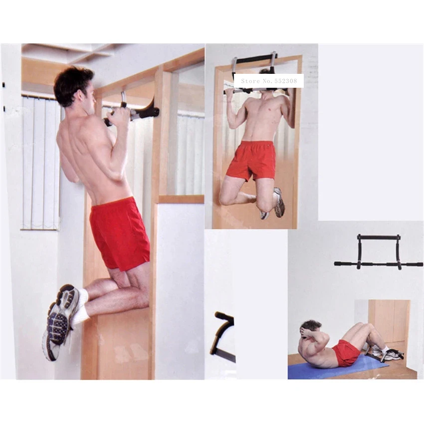 

Adjustable Indoor fitness door frame Multi-functional Pull up bar wall Chin up bar Horizontal bar Fitness Equipments For Home
