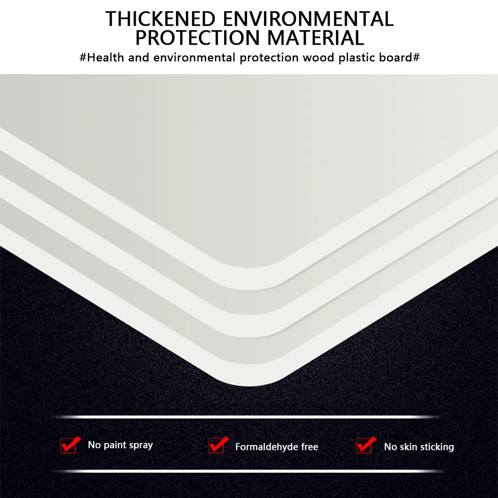 

Sneeze Guard Portable Counter Shield for Office Safety Employees Workers Customer Safety Employees School Desk Board White 3Size