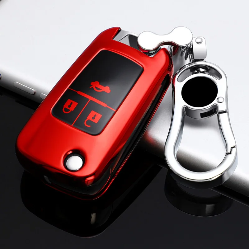 Чехол-книжка для пульта дистанционного управления из мягкого ТПУ Chevrolet Camaro Cruze SS