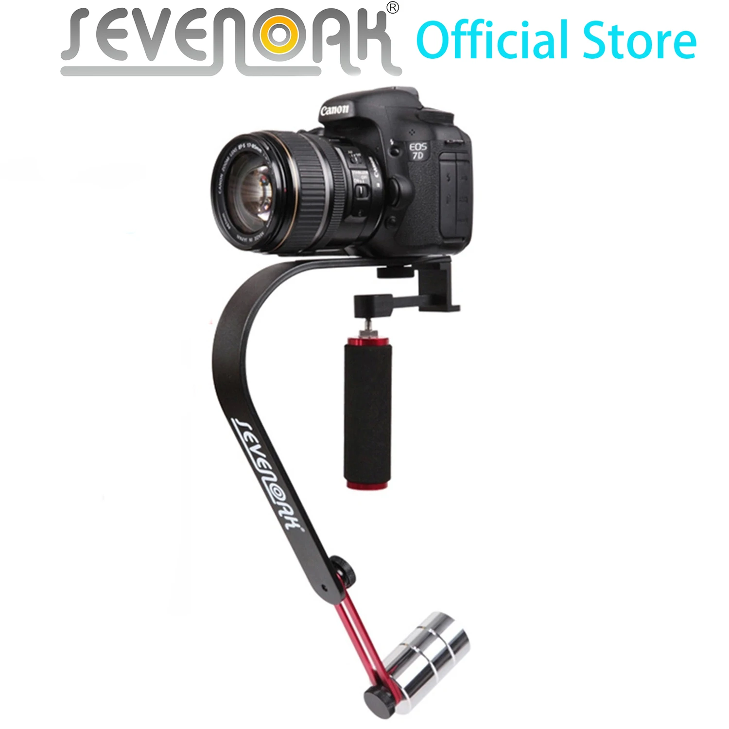 Sevenoak SK-W02 ручной захват видео Steadycam стабилизатор для Nikon Canon 600D камера sony Panasonic видеокамера DV iPhone 7 GoPro