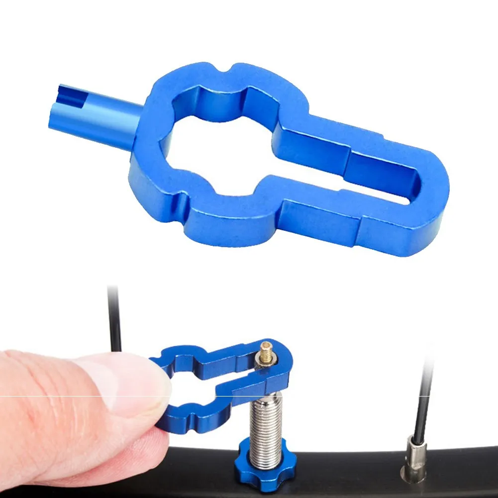 1 stücke fahrrad ventil core remover wrench werkzeug mtb mountain road fahrrad reparatur werkzeuge presta und schrader für gas düse roh