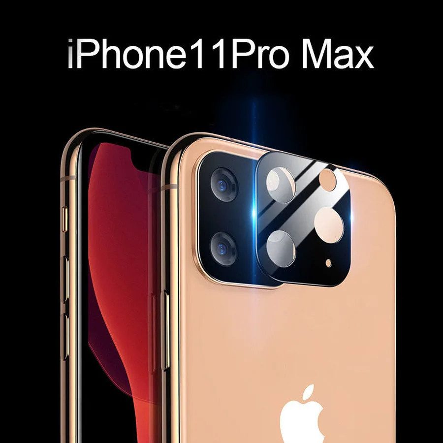 Camera Protector Case For iPhone 13 Pro Max 12 Mini 11 Metal Ring + Tempered Glass Screen Protector HD Lens Protective