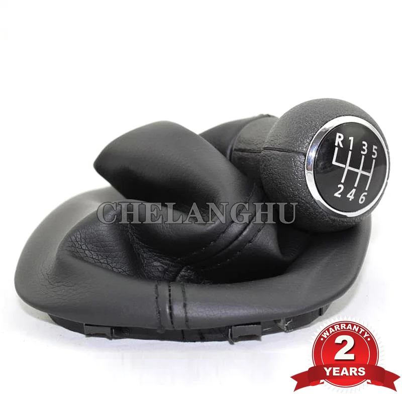 For VW Passat B5 Sedan Wagon 1997 1998 1999 2000 2001 2002 2003 2004 2005 Car-Styling 6 Speed Car Gear stick Shift Knob Boot