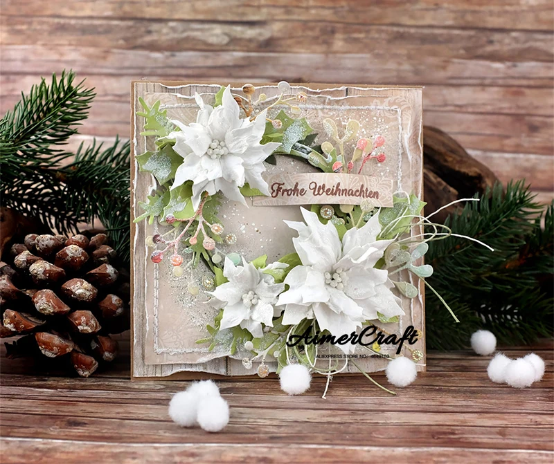 3 шт. металлические Вырубные штампы в виде цветов и растений|Вырубные штампы| |