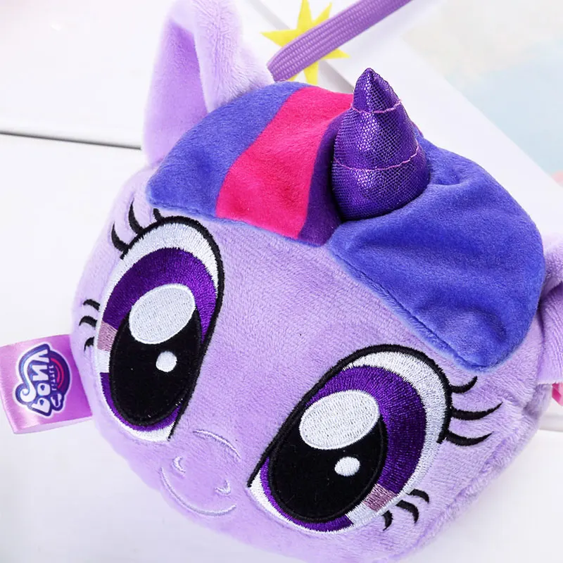 Плюшевый Рюкзак Hasbro My Little Pony сумка через плечо для девочек 14*5*14 см | Игрушки и
