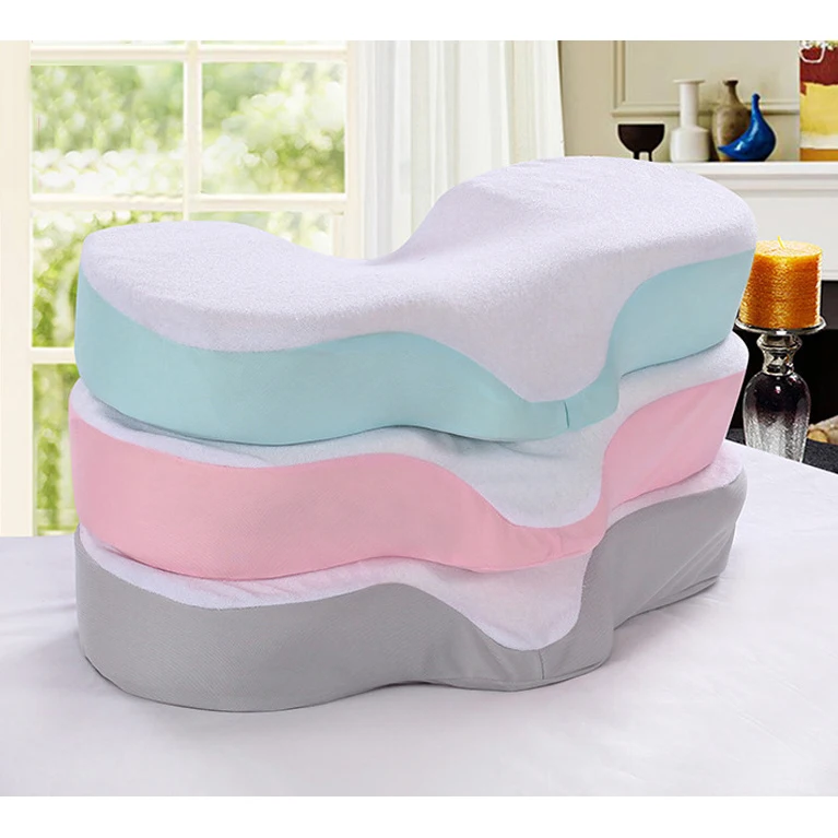 Высококачественная подушка из пены с эффектом памяти против морщин эргономичная