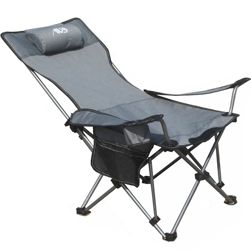 저렴한 야외 접이식 의자 휴대용 백 레저 의자 해변 낚시 낮잠 침대 의자 패키지