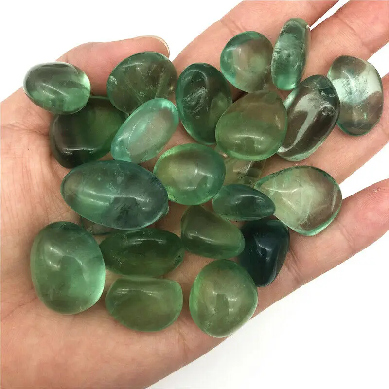 

10-20mm 100g Natural Green Fluorite Crystal Reiki Stones Polished Quartz Healing Crysals Natural Quartz Crystals