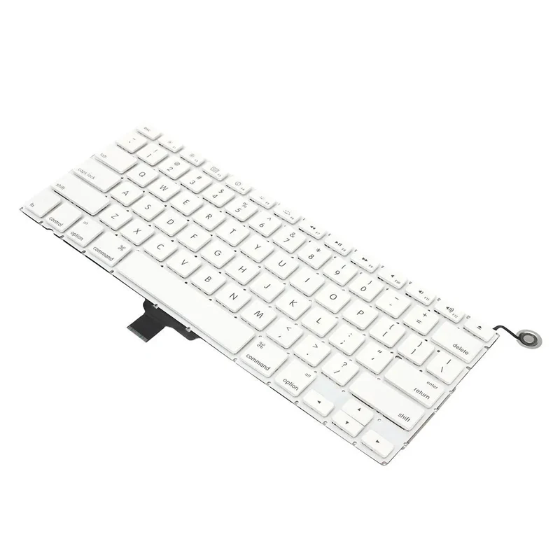 New for MacBook 13&quot A1342 Keyboard US English White Late 2009 Mid 2010 Year MC207 MC516 EMC 2350 | Компьютеры и офис