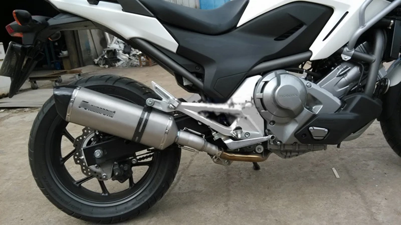 Слипоны NC700 NC750X выхлопная труба мотоцикла среднего соединения выхлопная труба Глушитель выхлопная труба для Honda NC700 CN700S до