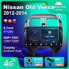 Автомагнитола 2 Din, Android 10, мультимедийный видеоплеер, GPS-навигатор, Автомагнитола для Nissan, наоборот, 2012-2014 г.