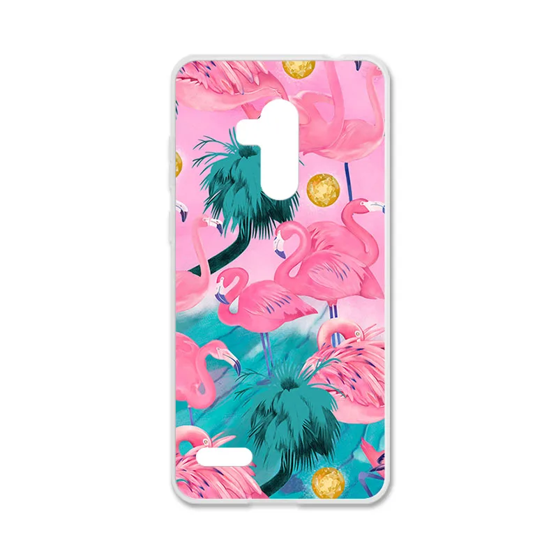 Q061 3D DIY Мягкий ТПУ чехол для телефона Leagoo T8S T5 чехол силиконовый Фламинго чехол для Leagoo K5 Play Pro K350t K6 Note power задняя крышка - Цвет: Q061