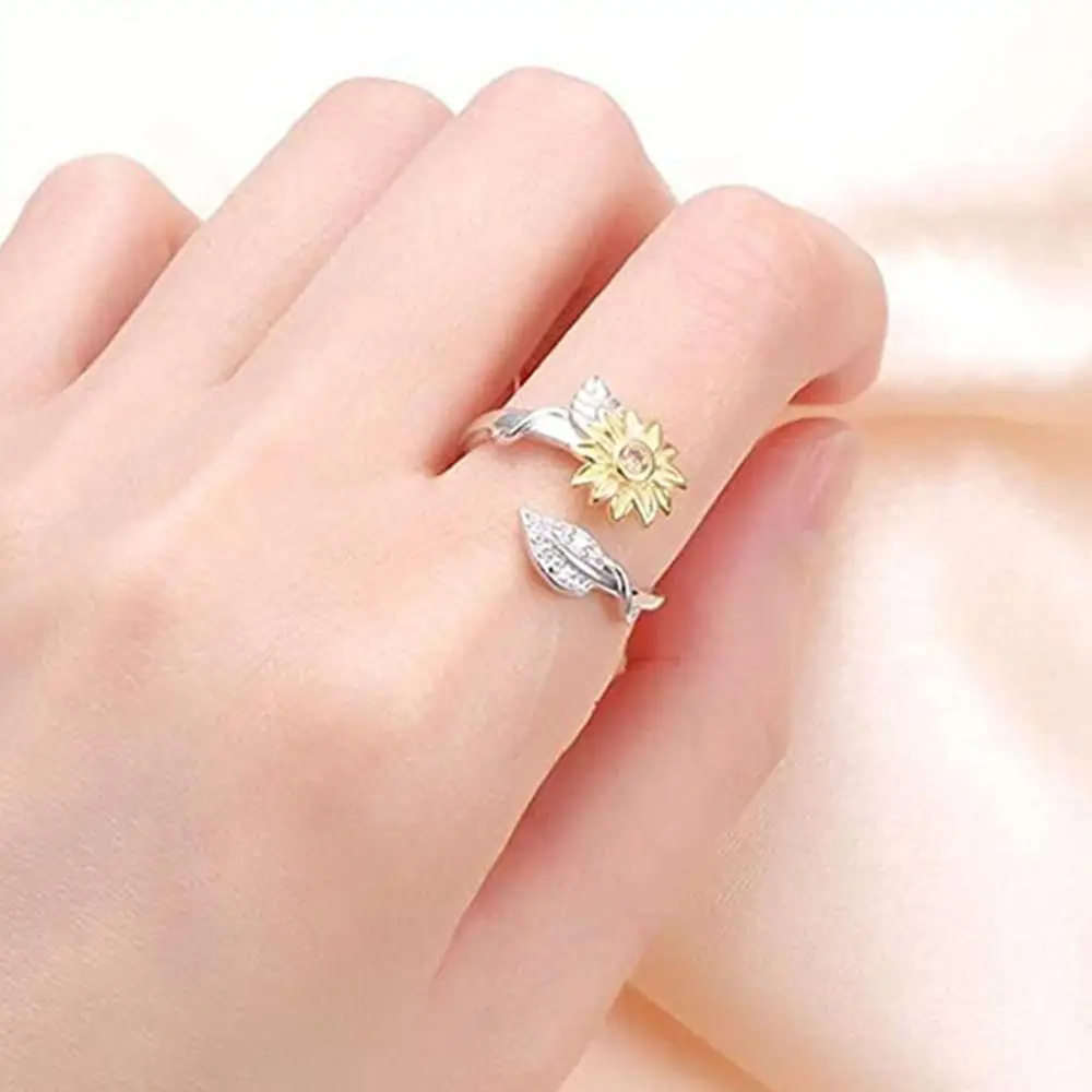 Женская цепочка с подвеской в виде подсолнуха инкрустацией|necklace and earring set|necklace