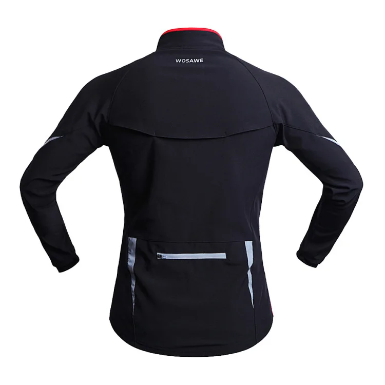 Зимние велосипедные куртки WOSAWE Chaqueta Rompevientos теплая велосипедная одежда