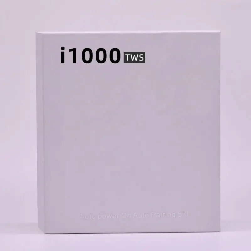 Обновление i1000 TWS наушники умный датчик Bluetooth QI беспроводные всплывающие 2ND GEN