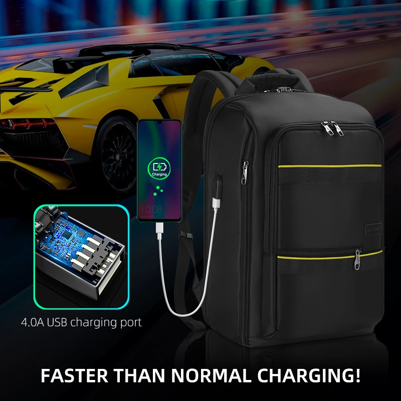 Tigernu Backpack Men Casual Waterproof Laptop Bag School Bags For Teenager Male Travel Luggage High Quality Sport Backpacks | Багаж и