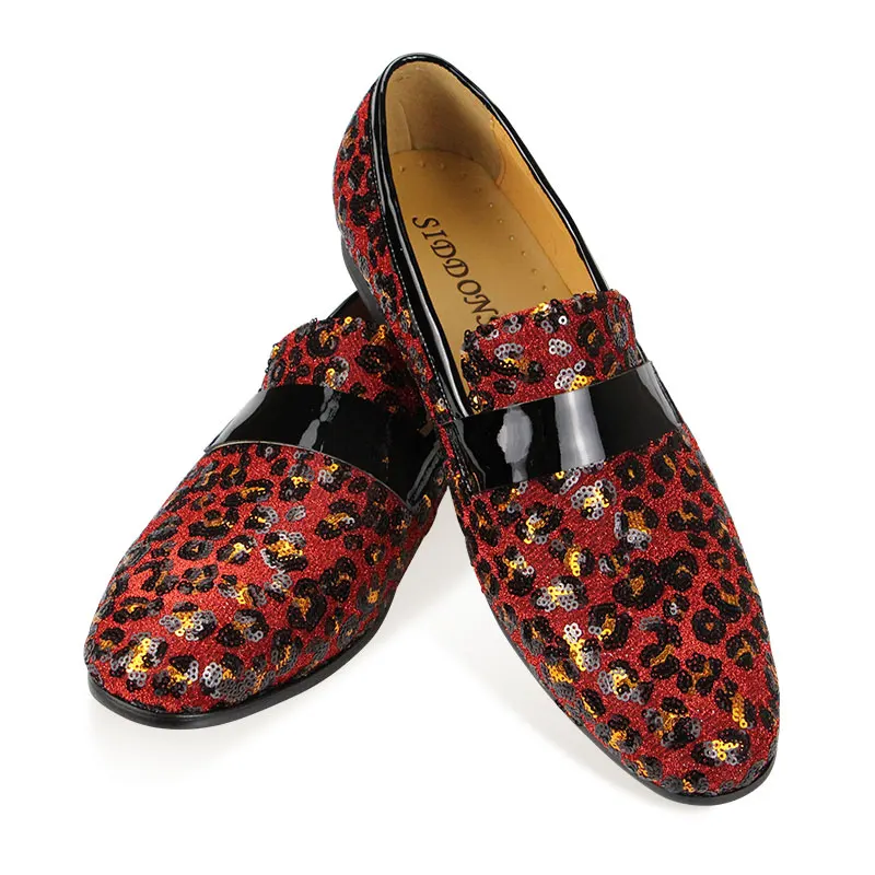 

Men Shoes Casual New Arrival 2021 Dress windding Fashion Mens Shoe Trending Sequined Cloth Summer Breathable Camouflage Loafers