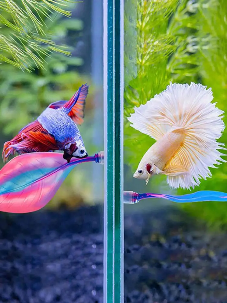 Украшение для аквариума искусственные растения листья Бета гамак подставка