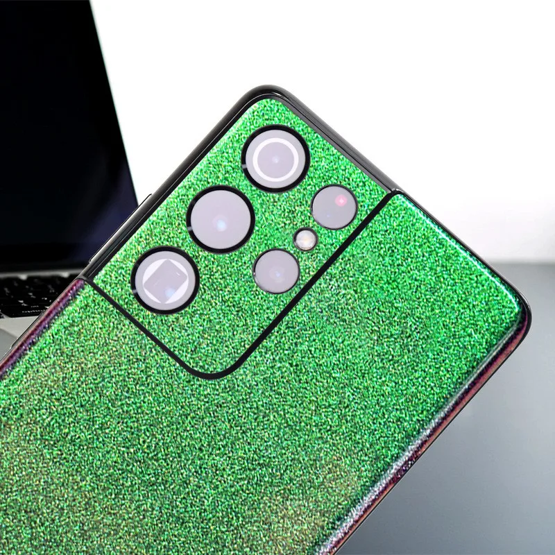 Для Samsung Galaxy S21 S10 S9 S8 Plus S10e Note 20 10 9 8 ультразадняя градиентная блестящая Алмазная