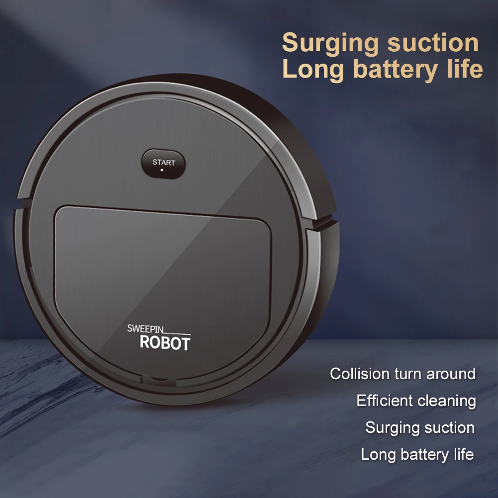 

Smart Robot Vacuum Cleaner Automatic Vacuum Cleaners Auto Robot Cleaner Strong Suction Quiet Mini Cleaning Robot