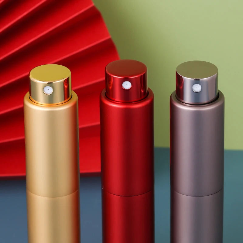 1 Pcs 5Ml 20Ml Aluminum Perfume Bottle Spray Atomizer Portable Cosmetic Can FIll Empty Glass Container Jxcaih |