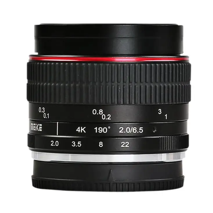 MEIKE 6 5 мм ультра широкий F/2 0 круговой объектив рыбий глаз для Canon Nikon Sony Fuji Panasonic Olympus