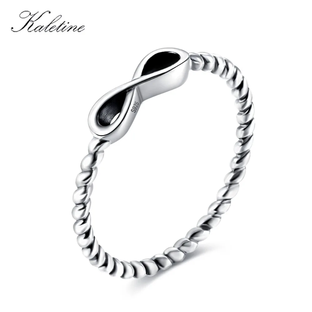 Калетин белое золото цветные кольца для женщин бесконечность амулеты лучший