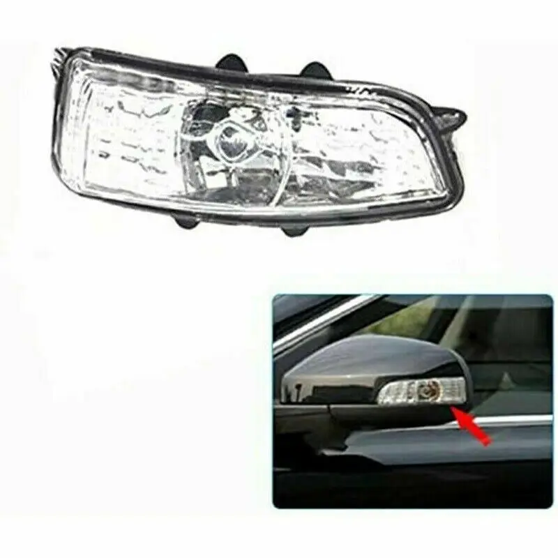 Front Wing Mirror Indicator Light Lamp Lens For Volvo S40 V50 C30 S60 V70 RIGHT  For Car Accessories Interior Parts Led Lights