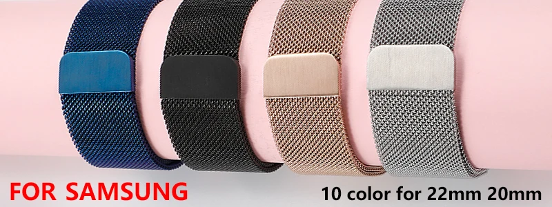 22 мм ремешок для часов Galaxy watch 46 мм 42 мм samsung gear s3 Frontier active 2 correa браслет huawei часы gt ремешок Amazfit bip20