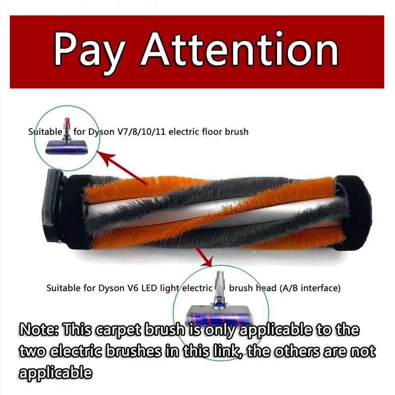 Ручная электрическая щетка Запчасти для пылесоса валик чистки ковра