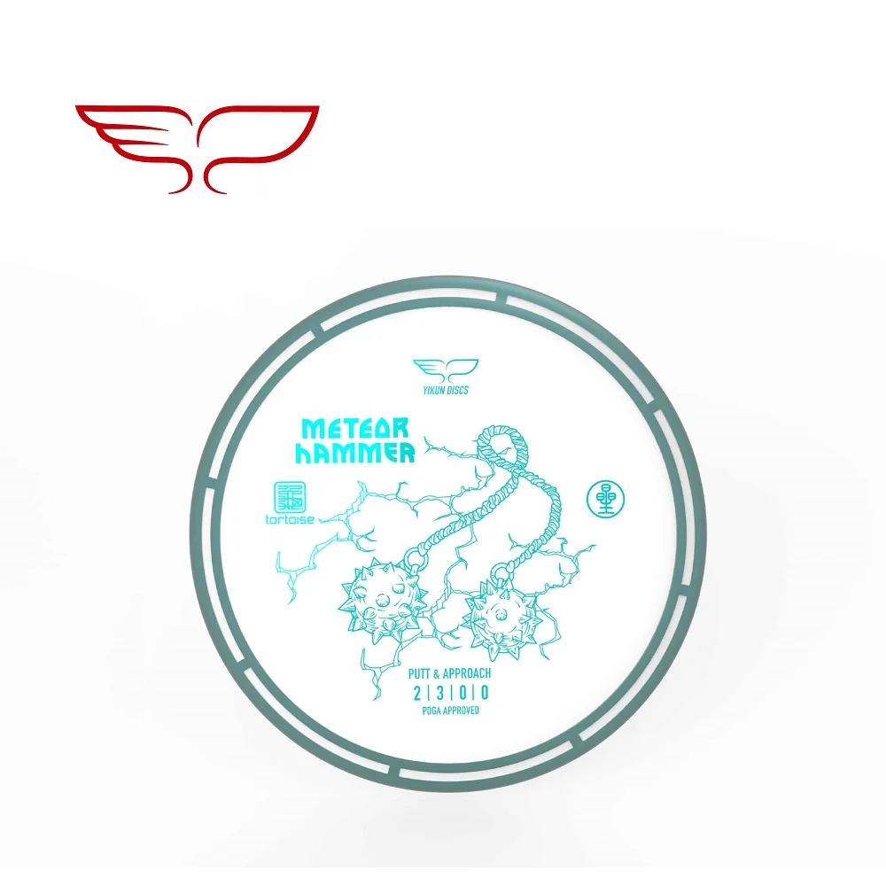 YIKUN диски PDGA одобренный черепаха-линия диск Гольф клюшки Метеор молоток Черная