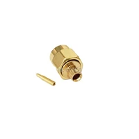 1pc sma male plug rf coax modem connector convertor solder for rg405086 cable straight goldplated new wholesale