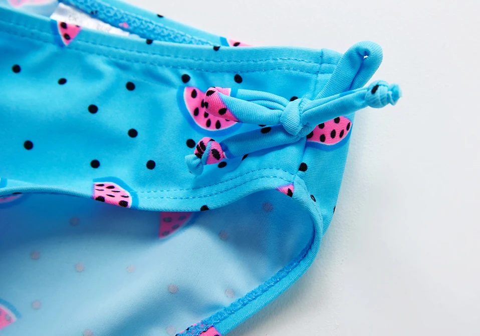 Новинка 2019 купальник для девочек с оборками Танкини арбузами костюмы женский