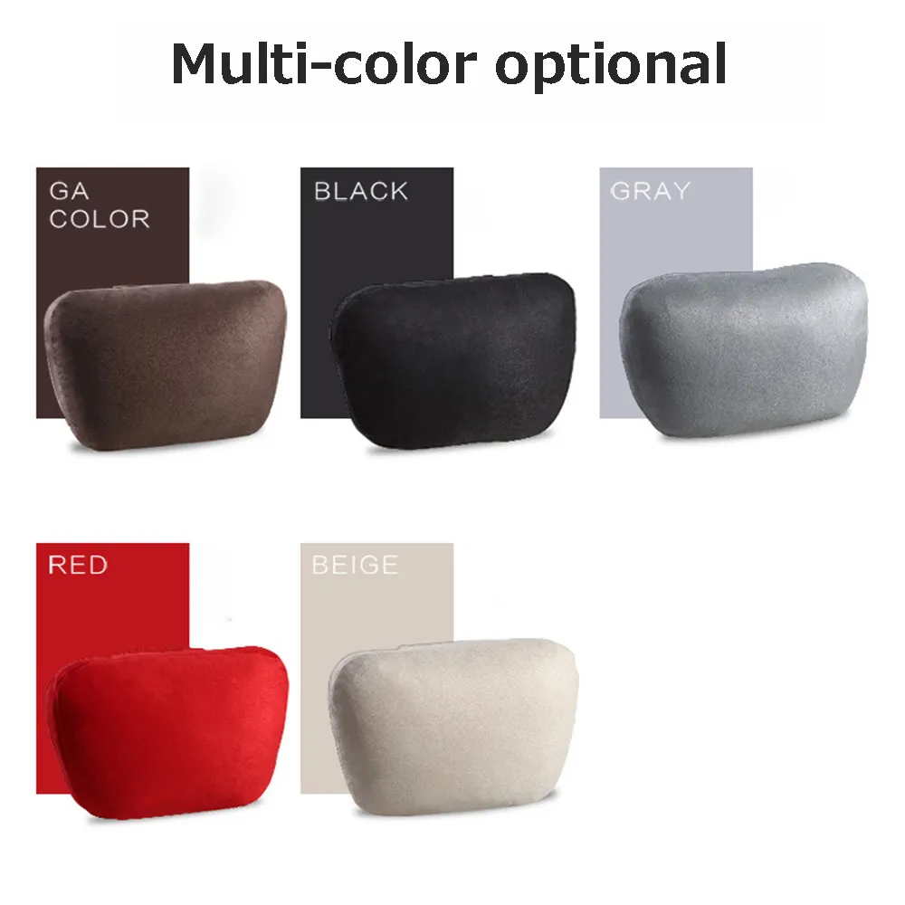 Супер мягкий замшевый чехол для подголовника автомобиля подушка шеи сиденья Buick