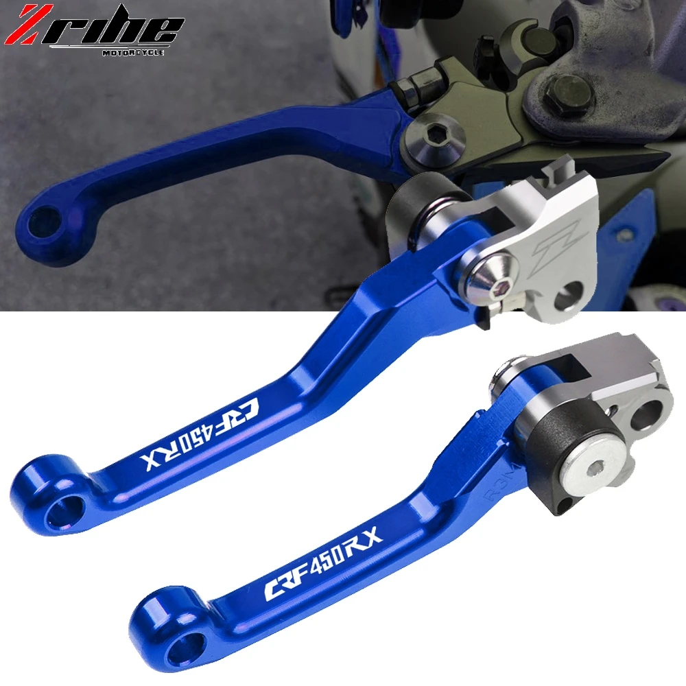 

For Honda CRF450RX 2017-2019 2018 CRF450 CRF 450 RX Dirt Bike Motocross Motorbike Aluminum Folding Brake Clutch Lever CRF450RX