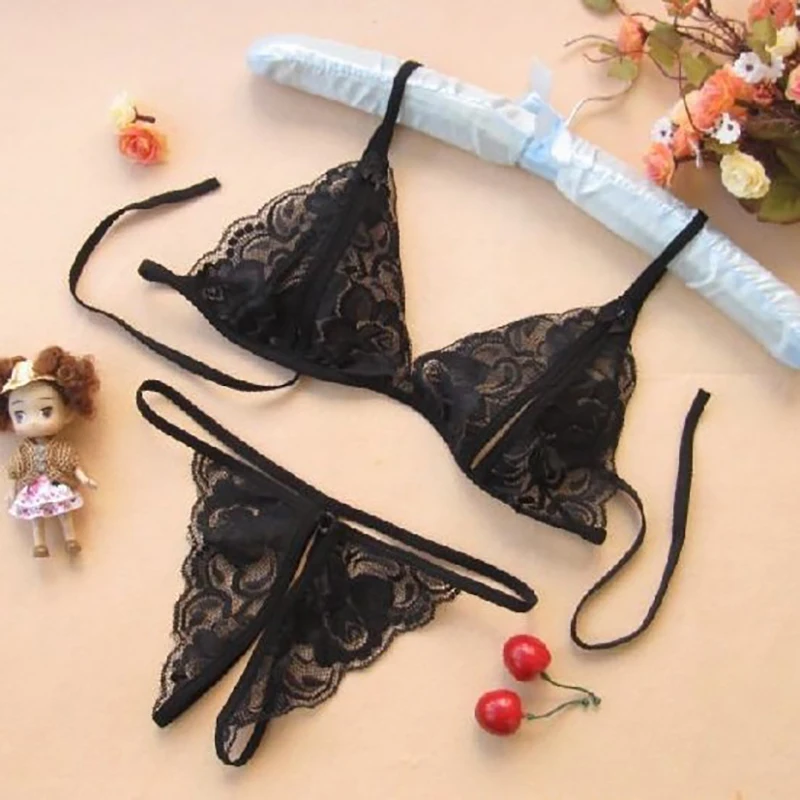 Сексуальное нижнее белье Babydoll женское откровенные кружевные сексуальные