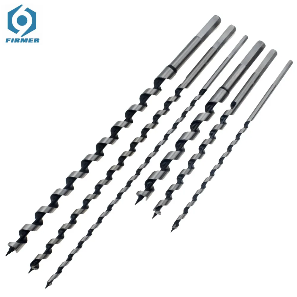 

230mm 350mm long 6-25mm Auger Drill Bits Wood Carpenter Masonry Hobby Wood Drills Set for woodworking 6/8/10/12/14/16/18mm Shank