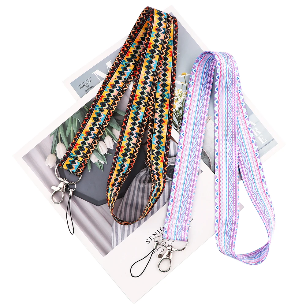 

20pcs/lot AD785 Patchfan Bohemia Style Phone Lanyard Neck Strap For Key Card For USB Holder DIY Hang Rope Fans Gifts