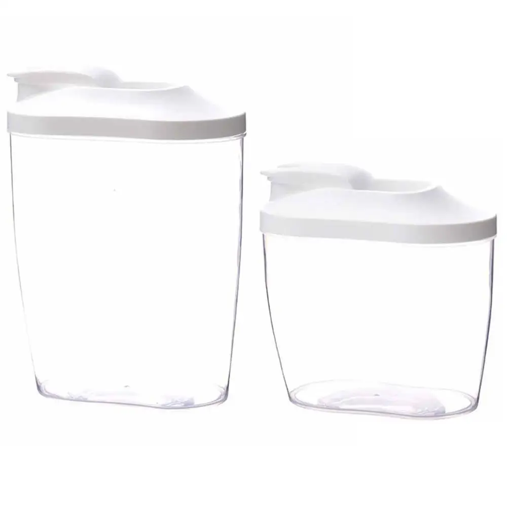 Диспенсер для хлопьев коробка хранения набор прозрачных контейнеров кухонные