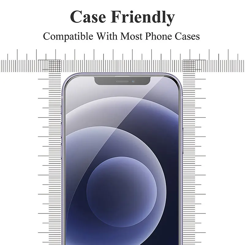 Защитная пленка для iPhone закаленное стекло с полным покрытием 11 12 Pro Max 13 X XS XR mini 7 8 6S