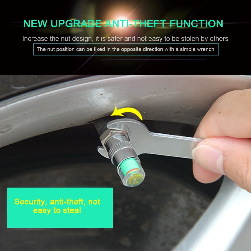 2 4 Бар автомобильный контроль давления в шинах крышка клапана для audi a1 ford focus a5 suzuki