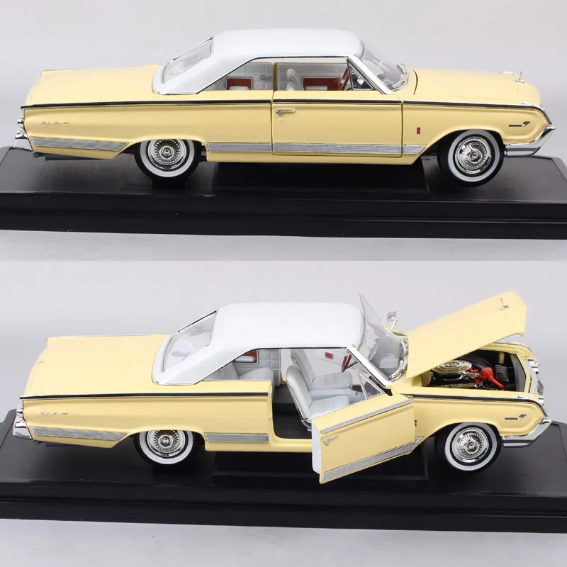 Дорожная Подпись 1/18 Крупногабаритные модели автомобилей ford 1964 Mercury из металла