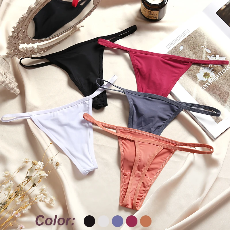 2 шт./компл. пикантные Для женщин стринги нижнее белье трусы с низкой талией
