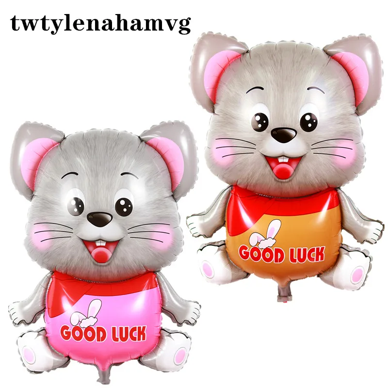 GOOD LUCK мультфильм животных самозваные алюминиевой фольги игрушка шар свадьбы