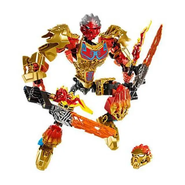XSZ 611-3 Биохимический bioniclemask Bionicle umarak Охотник воина светильник Кирпичи Строительные блоки для детей лучшие игрушки - Цвет: 611-1