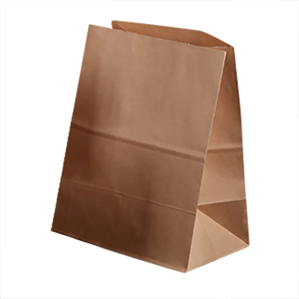 Бумажные мешки идеальные Твердые коричневые бумажные для обеда упаковка 100ct