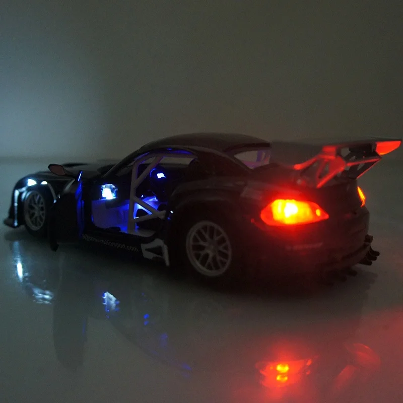 Литая в масштабе 1:24 модель автомобиля TheBMW Z4 GT3 из металлического сплава роскошная