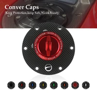 motorcycle quick release tank carbon fiber fuel gas caps keyless cover for mv agusta stradale 800 2015 2016 f3 675